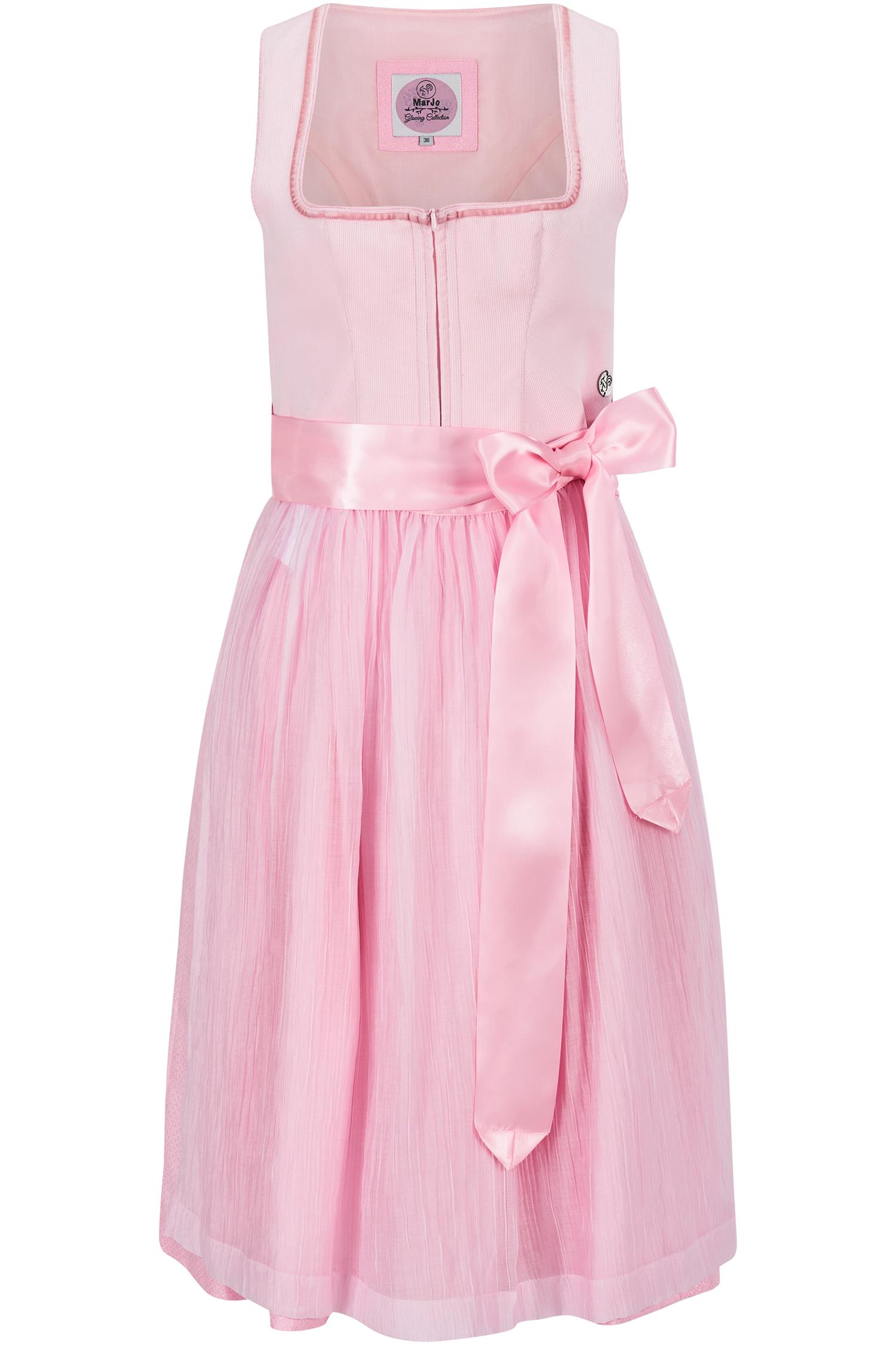 Dirndl Hofstetten von Marjo in Puderrosa Marjo Dirndl Hofstellen in Rosa